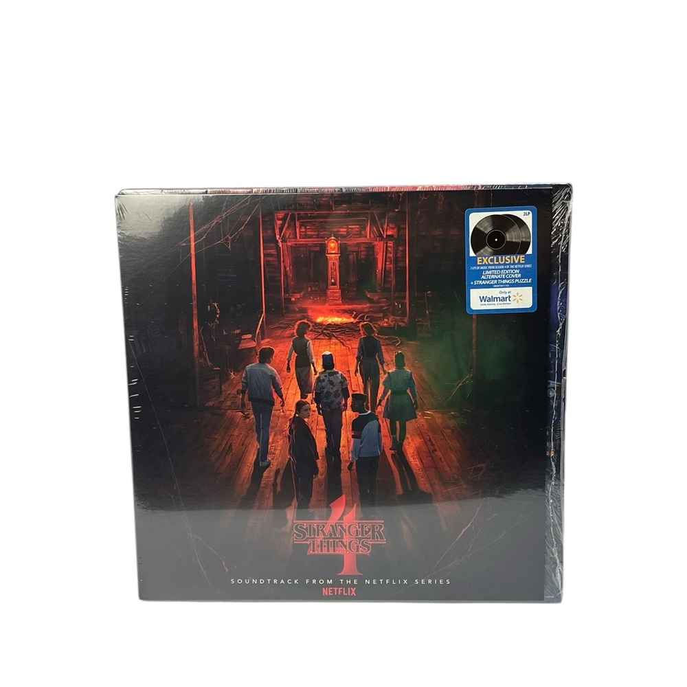 Stranger Things 4 Soundtrack Vinyl LP Alternate Cover Lmtd Exclusive Puzzle NEW